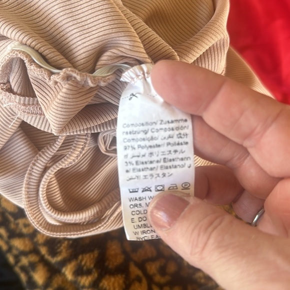 SHEIN women’s mauve stretch top size L - Picture 6 of 8